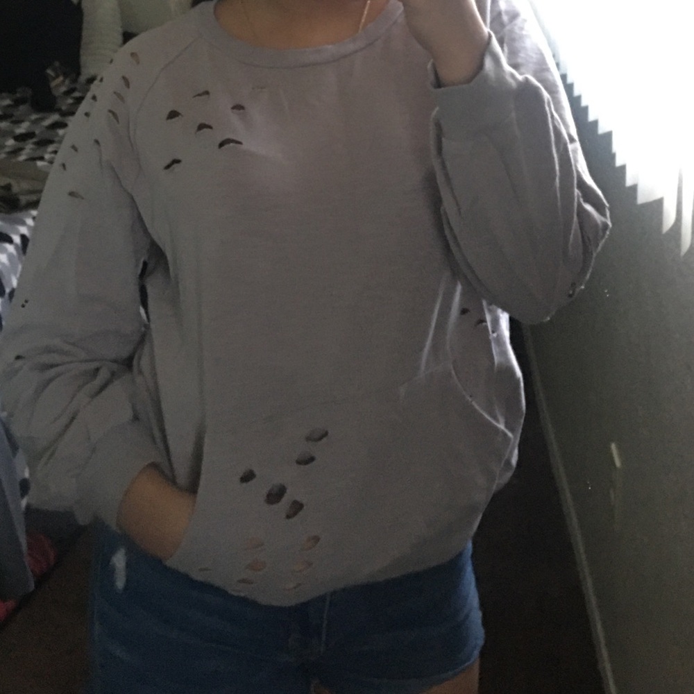Ripped styled Sweater